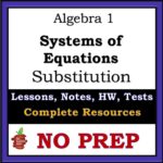 Substitution Method Teacher Bundle