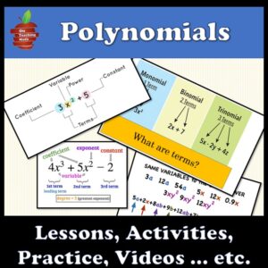 Polynomials - Algebra 1