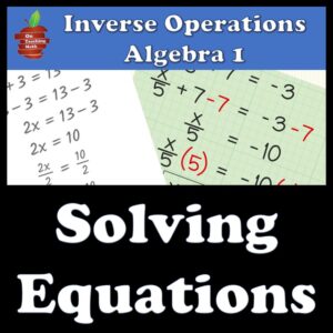 Inverse Operations