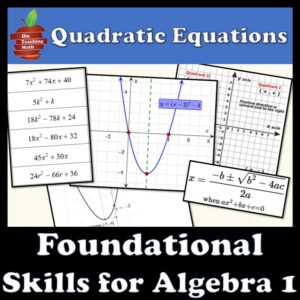 Quadratic Equations